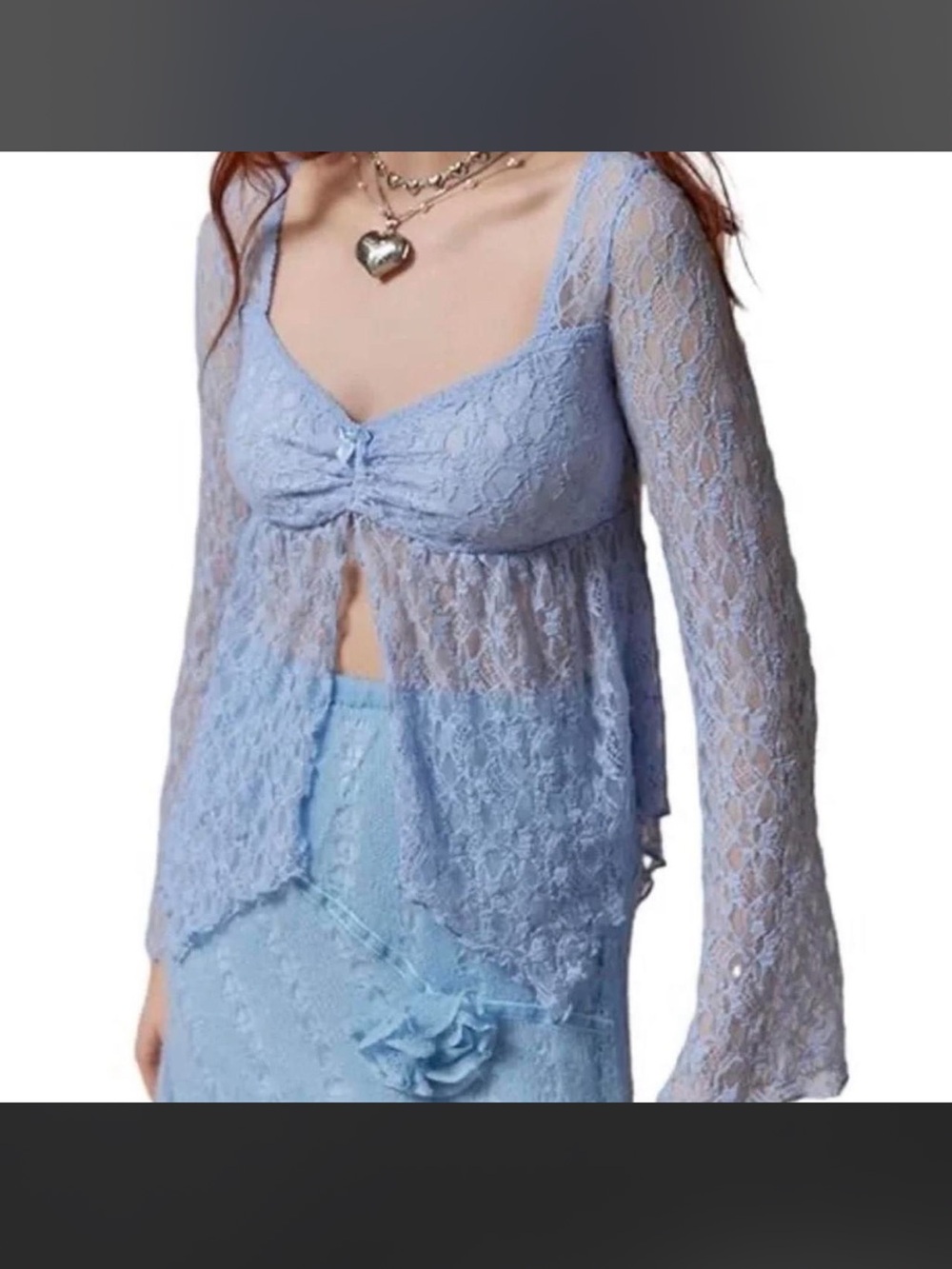Kimchi Blue Lace babydoll top